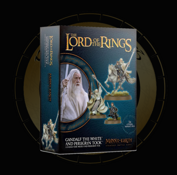 Gandalf the White and Peregrin Took
