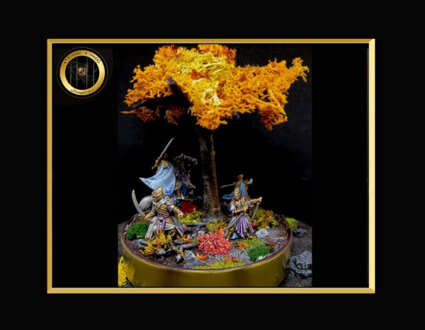 Diorama Glorfindel x3 and Erestor - Pro Painted – Image 2